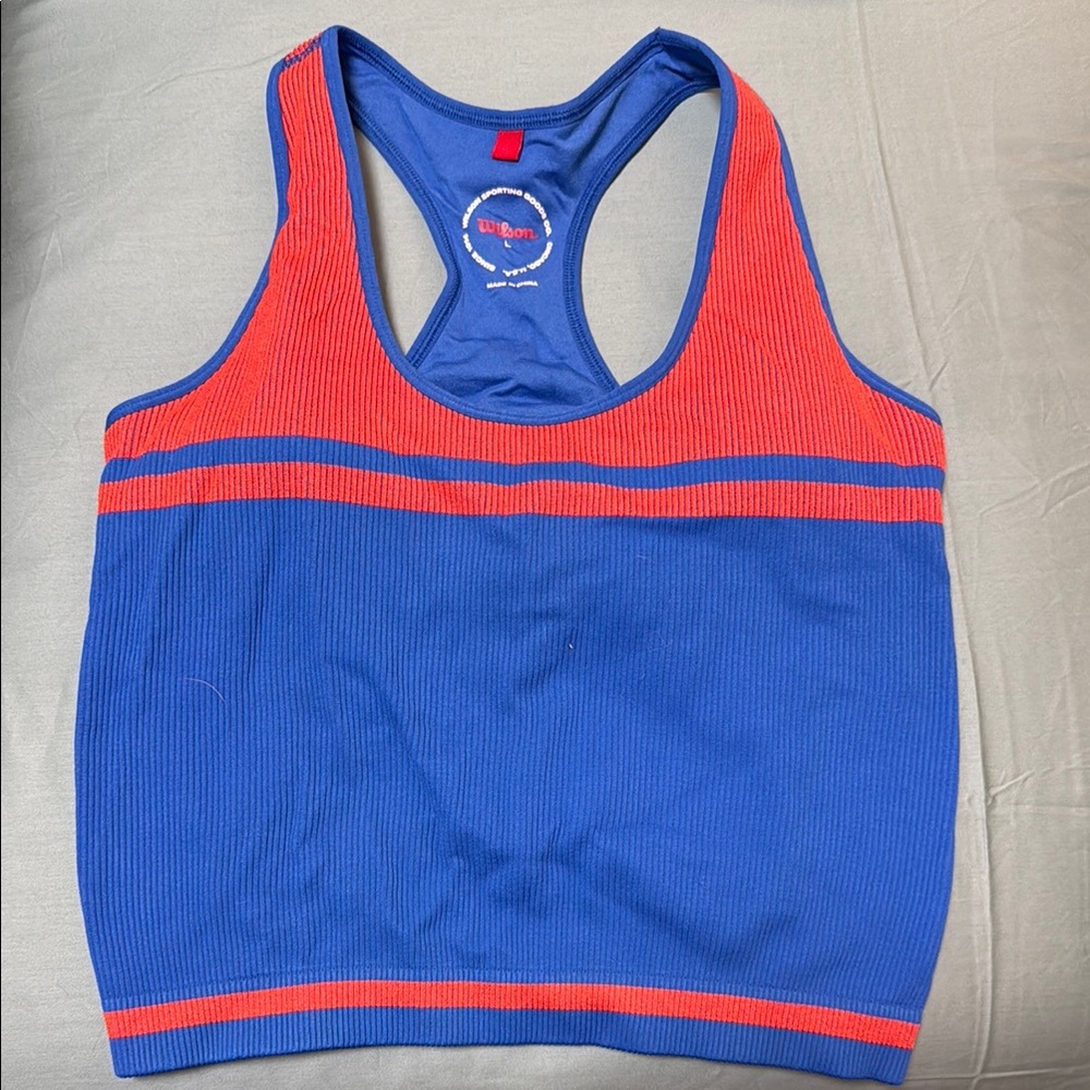Wilson tank with built in bra